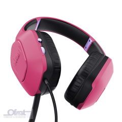 TRUST GXT415P KULAKLIK (PEMBE) -ÇOK HAFİF -OYUNCU KULAKLIK