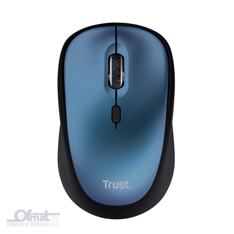 TRUST 24551 YVİ+ MAVİ SESSİZ KABLOSUZ OPTİK MOUSE (GERİ DÖNÜŞTÜRÜLMÜŞ ÜRÜNLERDEN)