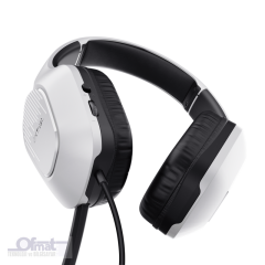 TRUST GXT415W KULAKLIK (BEYAZ) -ÇOK HAFİF - OYUNCU KULAKLIK