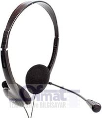 SNOPY SN-660 SİYAH MİKROFONLU KULAKLIK