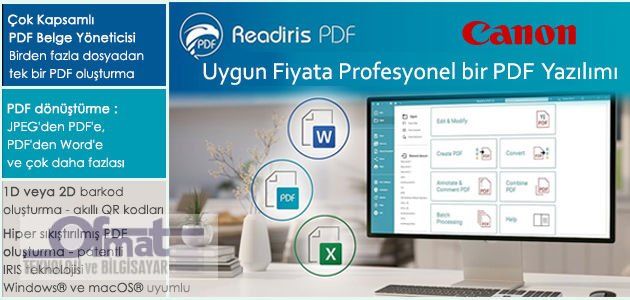 Readiris PDF Elite - PDF ve OCR Yazılımı 5 Kullanıcılı