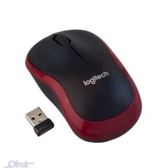 Logıtech M185 Kablosuz Mouse kırmızı 910-002237