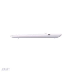 EVEREST KB-BT82 BEYAZ/GÜMÜŞ BLUETOOTH ULTRA İNCE+ŞARJLI Q MAC/WİN/ANDROID/IOS UYUMLU KABLOSUZ KLAVYE